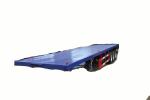 45ft Container Gooseneck Chassis Trailer Skeleton Truck Trailers with 28tons