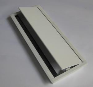 Quality aluminium power wire desktop brush box,#P3 wholesale