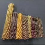 Small Hole Diamond Shape Metal Mesh 304 Stainless Steel For Decorative