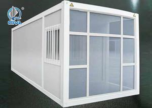 Quality Oil Station Construct Material Prefab Container Homes With Homelife Equipments wholesale