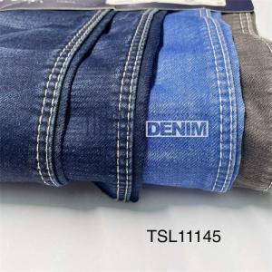 Quality Fake Knitted Stretch Denim Material 12 Oz Denim Fabric With Double Layers 467gsm wholesale