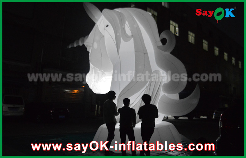 Unicorn Outdoor Advertising Black Inflatable Mouse Inflatable Cartoon Characters