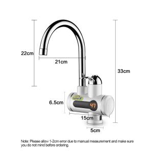 Quality 304 Stainless Instant Electric Water Heater Tap IPX4 Deck Mounted Kitchen Faucet wholesale