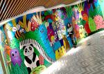 Aluminum Magnesium Silent Track Wall Mural Printer 720X1080DPI