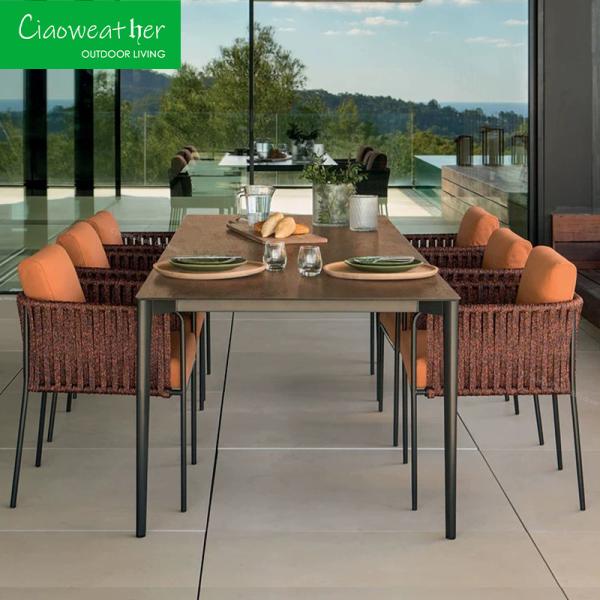 Modern Outdoor Garden Furniture Folding Cafe Fauteuil Bistrot Chair for Outdoor