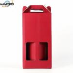 Printable Wine Corrugated Gift Box Antiwear Multipurpose Practical
