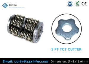 Quality Small 5 Pins Flails Carbide Tipped Scarifier Drum Components wholesale