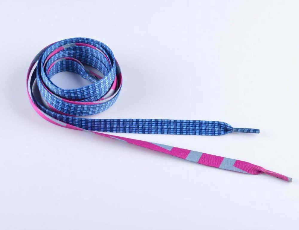 Cotton Nylon Leather Shoe Laces , Round Shoe Laces For Sports Shoes