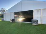 Clear Span Sports Outdoor Marquee Tent With Elevated Roof For Maximum Spectator