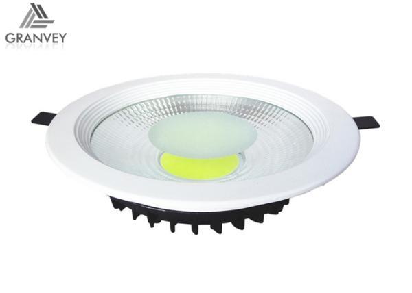 Ultra Thin 20W Recessed LED Down Light , Waterproof Recessed Led Downlight