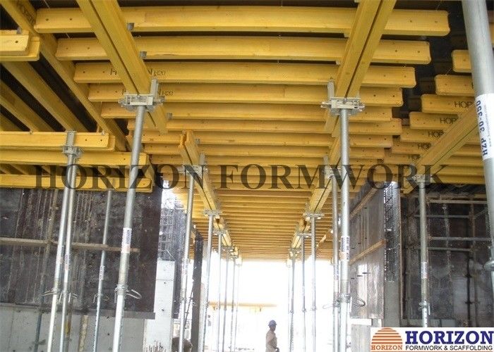 Waterproof Treated H20 Timber Beam , Yellow Timber H Beam For Slab Formwork