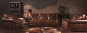 Quality classic Europe style leather 1+1+3 sofa set furniture wholesale