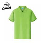 Printing Embroidered Cotton Polo T Shirts Business Office Stretch Workwear