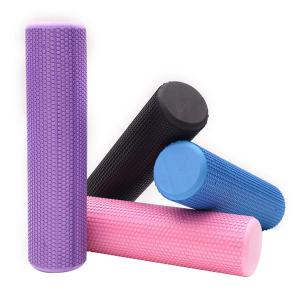 Quality Solid Column Pilates Yoga EVA Foam Roller Gym Grid Point Therapy Physio Massage wholesale
