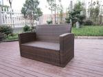 4pcs cheap KD poly rattan sofa furniture