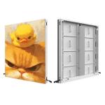 P3.9 Outdoor Fixed LED Display Screen Aluminum Profile Cabinet 1000x1000mm