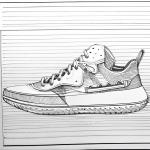 Mesh Breathable Custom Basketball Shoes Cloth TPU Upper Material