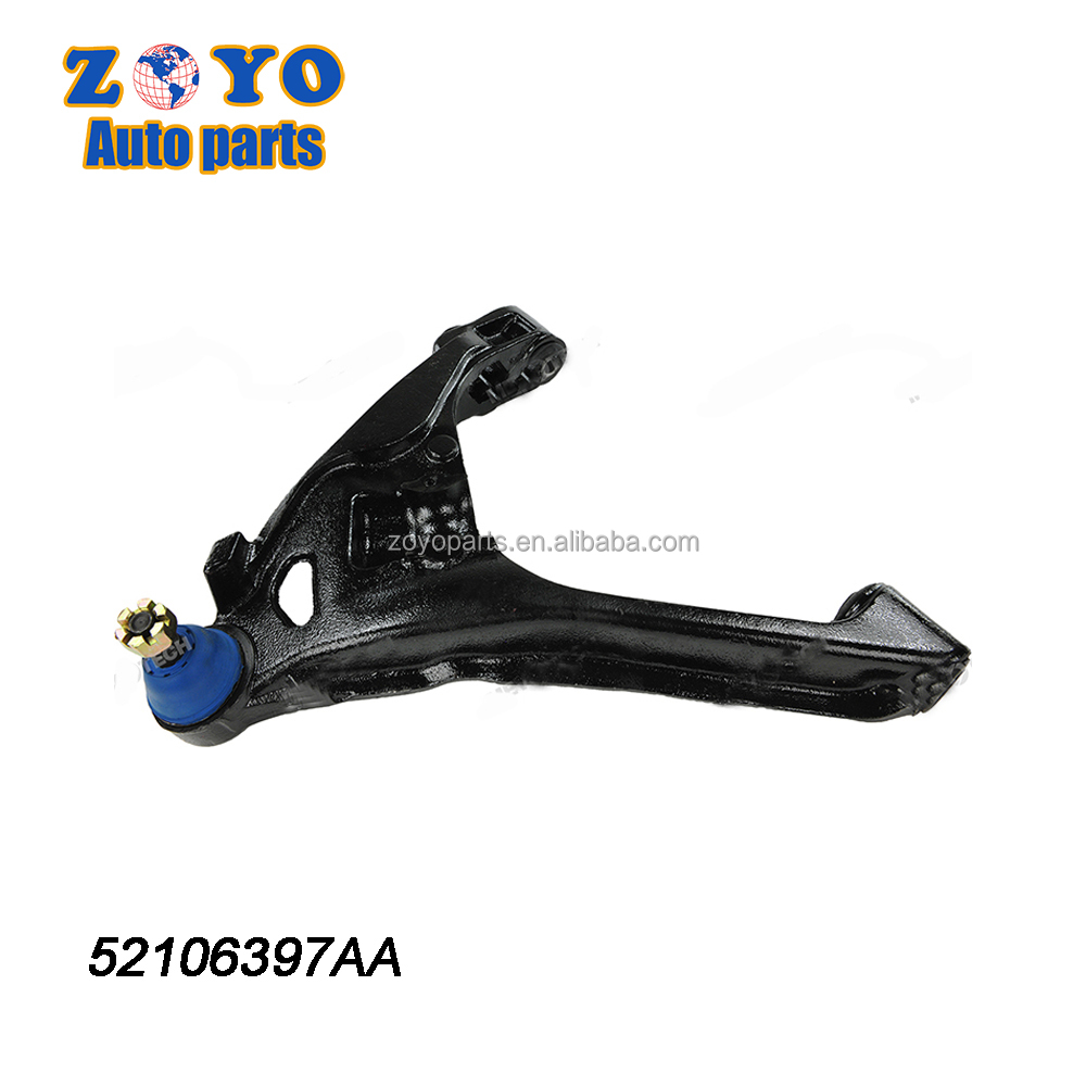 Black E-coating K620477 Front Wheel Suspension Auto Spare Parts Lower Control Arm for Durango Dodge Dakota 2004