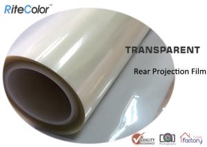 Quality Rear Projection Holographic Screen Film / Transparent Rear Projector Film wholesale