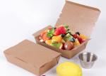 Biodegradable Disposable Microwave Fast Food Container kraft paper bowl coffee