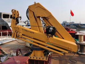 Quality Hydraulic Knuckle Boom Marine Deck Crane Offshore Slewing Crane wholesale