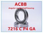 7216 C P4 GA Angular Contact Ball Bearing
