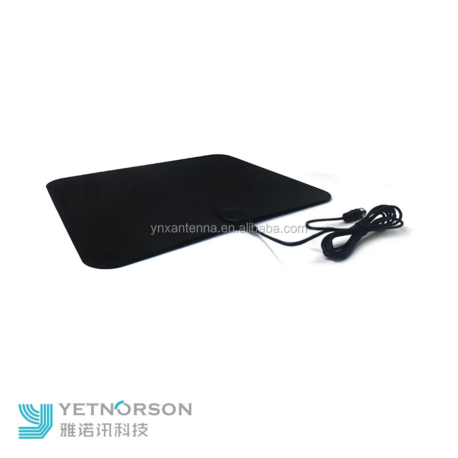 Indoor Tv Antenna 50 Miles Amplified Hd Digital Adapter with IEC Connector 30g Weight