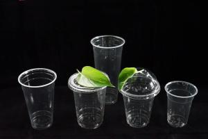 Quality Clear 100% Compostable PLA Cups 24 Ounce 90mm Disposable wholesale