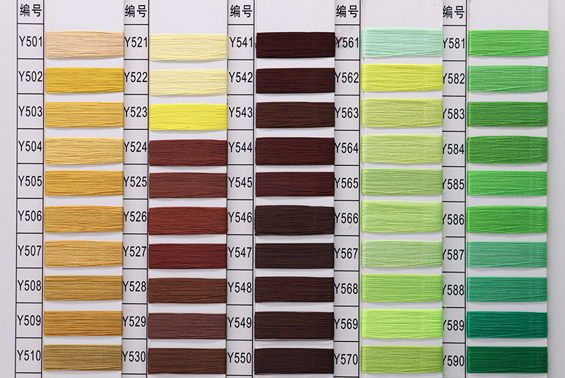 130G 5000Y Silk 120D/2 100% Viscose Rayon Embroidery Thread for Clothing Embroidery