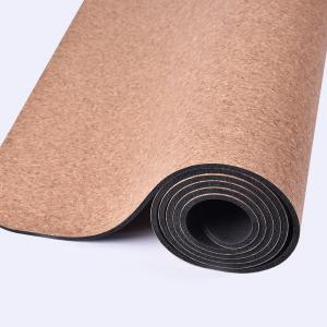 Quality Skid Resistance Soft Cork Yoga Mat Exercise Fitness,ideal balance,cork material surface wholesale