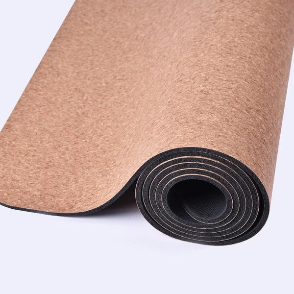 Skid Resistance Soft Cork Yoga Mat Exercise Fitness,ideal balance,cork material