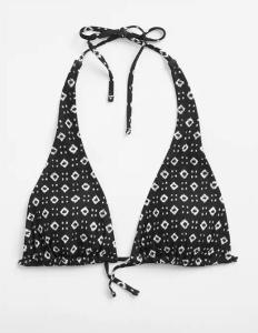 Quality Adjustable Halter Print Bikini Top wholesale