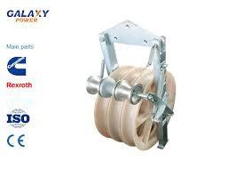 Quality 120KN Rated Load Bundle Nylon Wheels Conductor Stringing Blocks wholesale