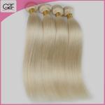 Top Quality Mink Peruvian Straight Blonde Hair 8A full Cuticle White Blonde Hair