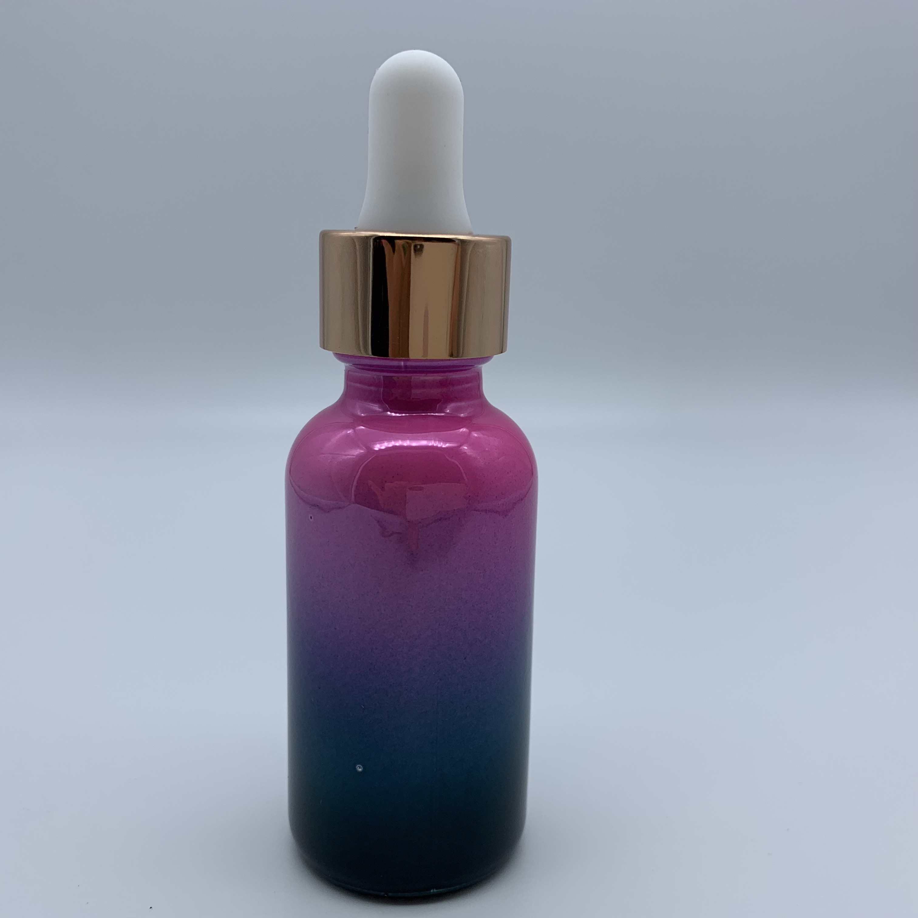 15ml 20ml Screw Cap Cosmetic Glass Dropper Bottles With Rubber Dropper