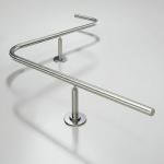 High-Tensile Strength Stainless Steel Handrails for Skyscrapers