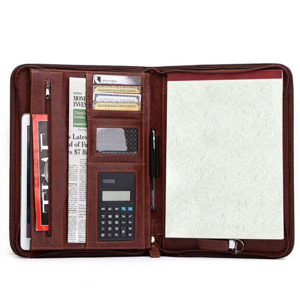 Cheap Men's Women's  Portfolio Portfolio Binder For Business Meeting / Course for sale