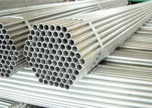 Quality Hot Dipped Round Steel Pipe / GI Pipe Pre Galvanized Steel Pipe Tube 5.8m 6m Length wholesale