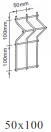 Security Triangle Weld Mesh Fence Panels 60X100 MM With 5 Mm Diameter
