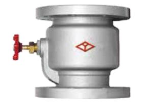 Quality 10K Vertical Lift Check Valve Anti Corrosion Cast Iron Flange End wholesale
