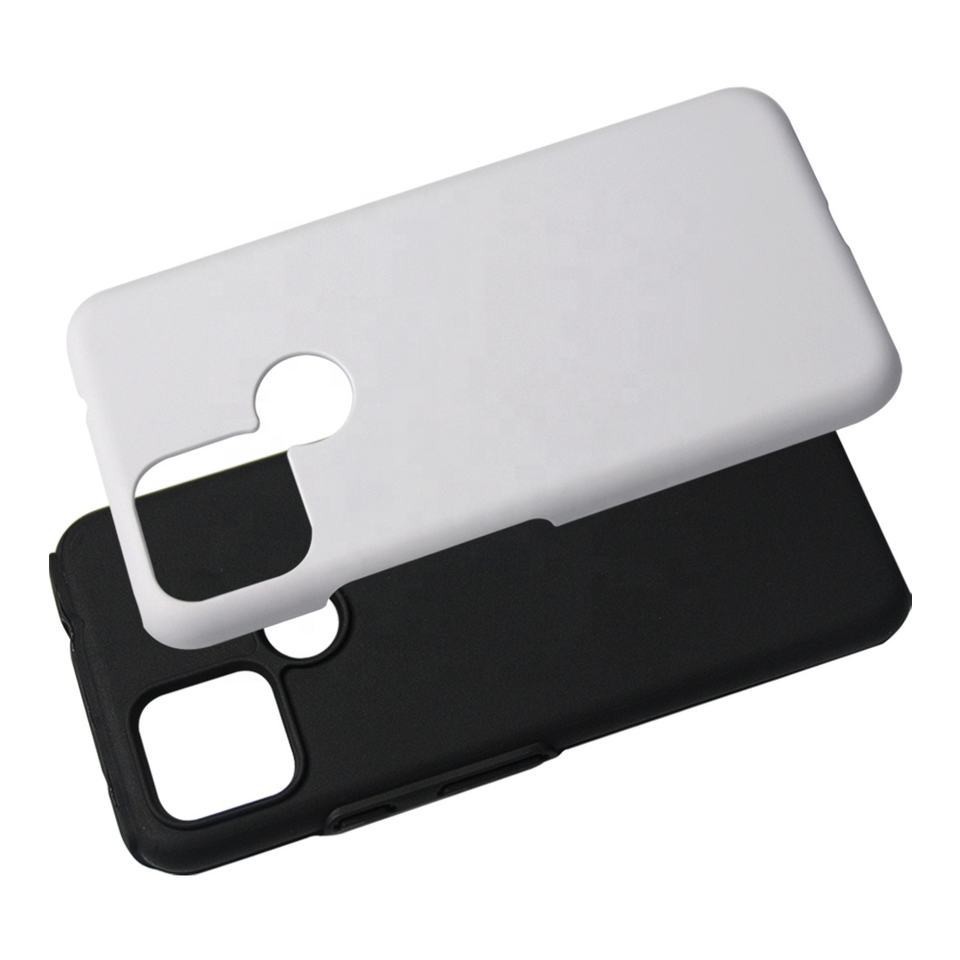 White Glossy Matte Sublimation 3D 2 In 1 Tough Phone Cases For Google Pixel 8 7 6 Private Mold