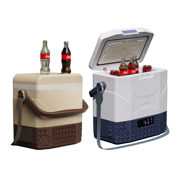 DC Portable Refrigerator For Outdoor/Picnic Small Liters Mini Car Cooler 12v