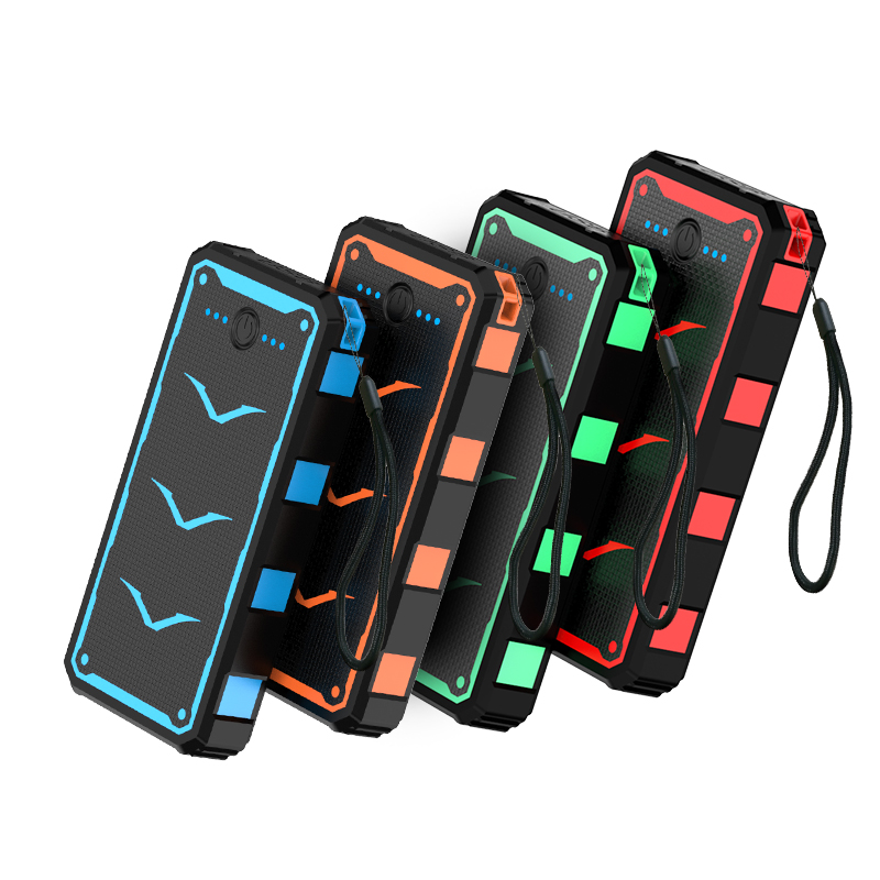22.5W Output Solar Mobile Charger 20000mAh Wireless Charging Power Bank for Smartphones