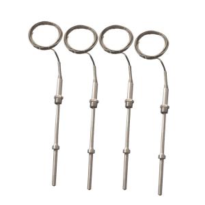 Quality Stainless Steel Pt100 Thermocouple Temperature Probe J / T / N / K Types wholesale