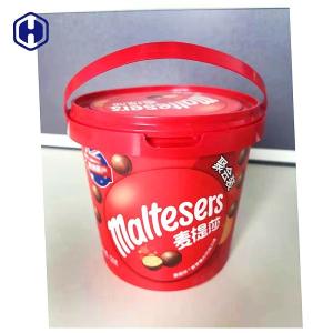 Quality ODM Chocolate Ball IML Tube Container Packaging Microwavable Eco - Friendly wholesale