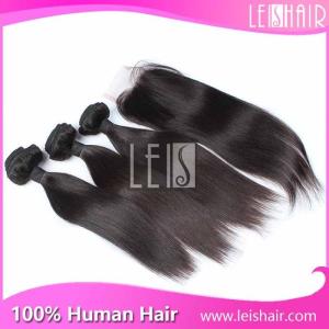 Quality Wholesale high quality natural straight virgin malaysian human hair wholesale