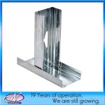 3000mm Standard Length Galvanized Drywall Stud Building Metal Channel Ceiling