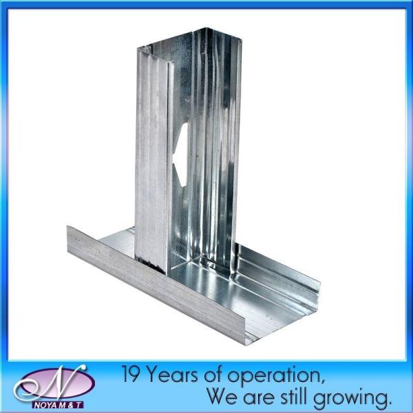 3000mm Standard Length Galvanized Drywall Stud Building Metal Channel Ceiling