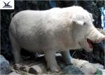 Decoration Lifelike Animatronic Animal Statues , Animal Customized Sculpture