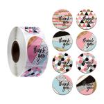 Custom Printed Logo Vinyl Gold Foil Self Adhesive Label Roll Waterproof